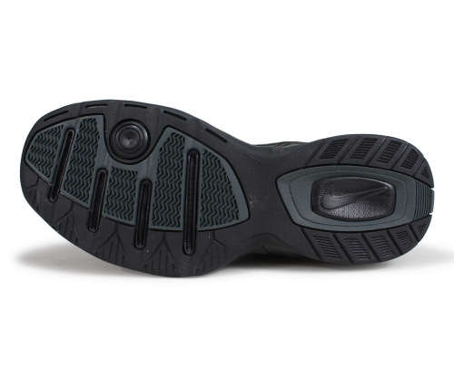Original Mens NIKE Air MONARCH IV Black/Black 415445 001 Size UK 10.5 (SA 10.5)