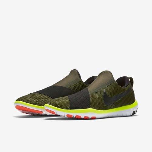 Original Women's NIKE FREE CONNECT CARGO KHAKI/ BLACK 843966 302 Size UK 5 (SA 5)