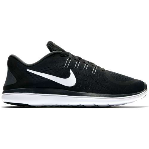 Original Mens Nike Flex 2017 RN Running Shoe Black/White/Anthracite 898457 001 Size UK 9 (SA 9)