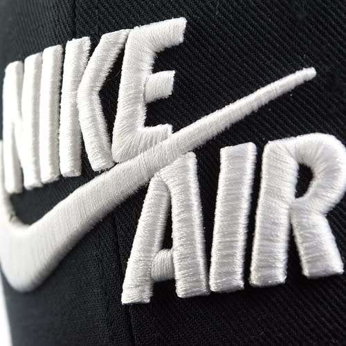 Original UNISEX Nike Sportswear Air True Snapback Hat Black 805063 010 (1-Size fits all)