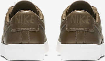 Original Womens NIKE Blazer LOW LE (latest) METALLIC FIELD AA3961 900 Size UK 5 (SA 5)
