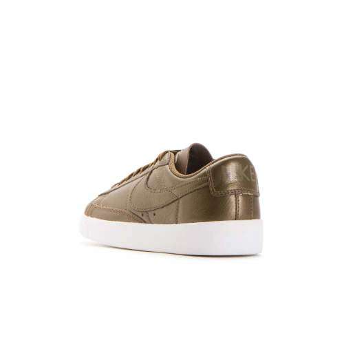 Original Womens NIKE Blazer LOW LE (latest) METALLIC FIELD AA3961 900 Size UK 5 (SA 5)