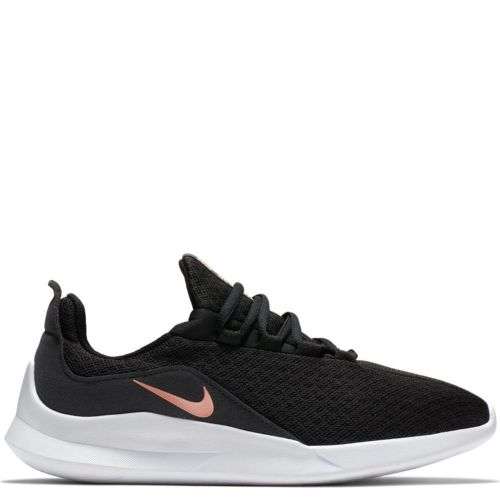 Original Womens NIKE Viale AA2185 005 (LATEST) BLACK ORANGE PULSE Size UK 4.5/ 5.5 (SA 4.5 /5.6)