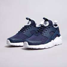 Original Mens Nike AIR HUARACHE RUN ULTRA 819685 406 Midnight Navy/ White Size UK 8 (SA 8)