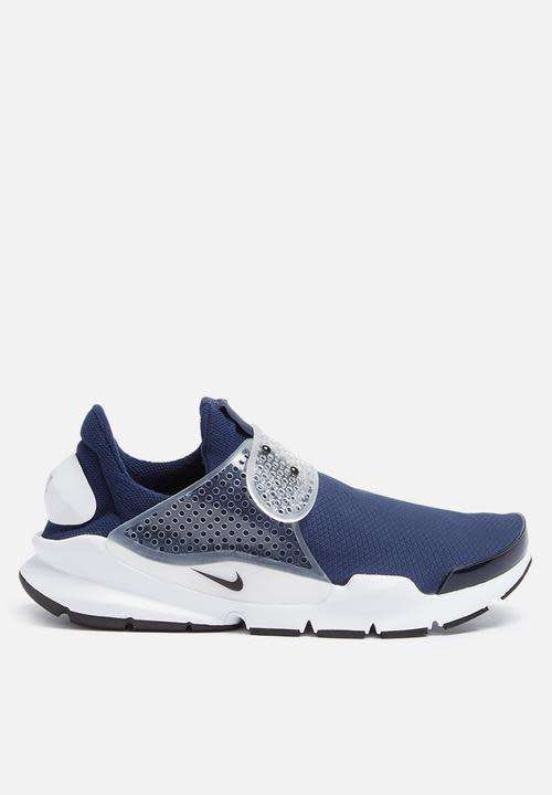 Original Women's NIKE SOCK DART Midnight Navy/ Black- White 848475 401 Size UK 5.5 (SA 5.5)