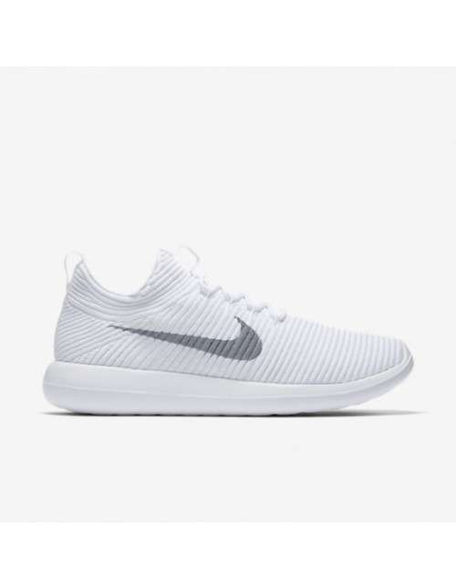 Original Women's NIKE Roshe TWO FLYKNIT V2 917688 400 White/ Wolf Grey Size UK 4.5 (SA 4.5)