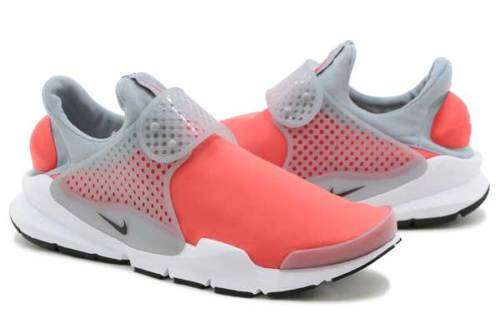 Original Mens NIKE SOCK DART SE (Special Edition) Max Orange/ Wolf Grey 911404 800 UK Size 9 (SA 9)
