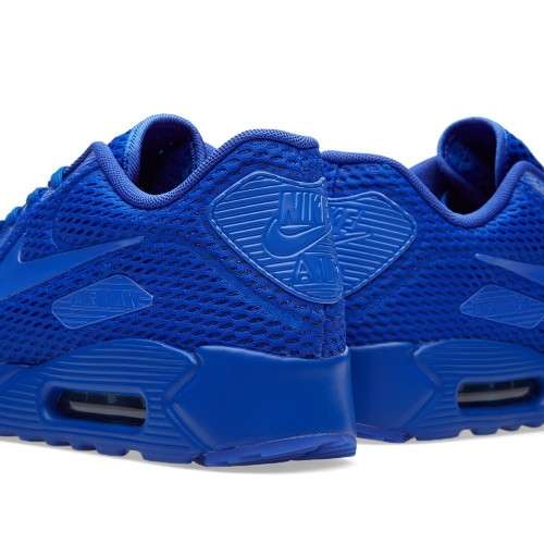 Original Mens NIKE Air Max 90 ULTRA BR Racer Blue 725222 402 Size UK 10 (SA 10)