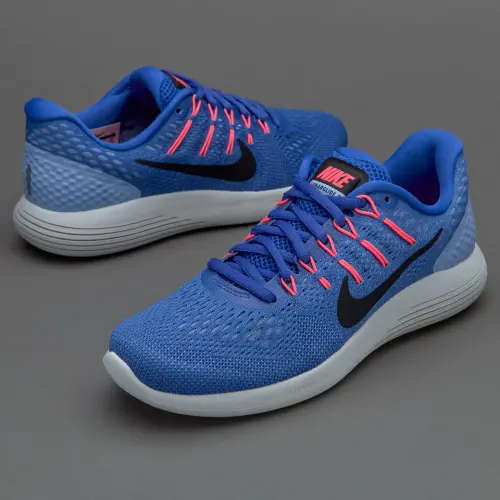 Original Women's Nike LUNARGLIDE 8 Medium Blue/ Black ALUM 843726 406 Size UK 5.5 (SA 5.5)