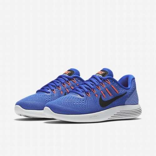 Original Women's Nike LUNARGLIDE 8 Medium Blue/ Black ALUM 843726 406 Size UK 5.5 (SA 5.5)