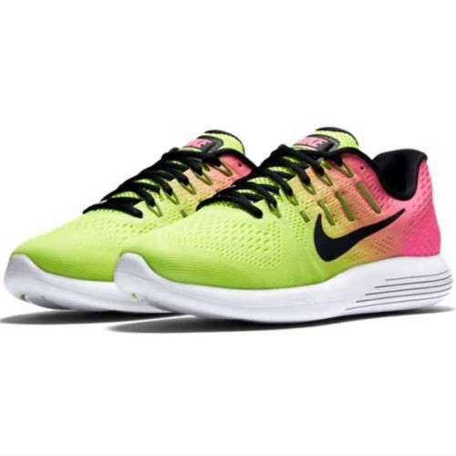 Original Mens Nike LUNARGLIDE 8 OC MULTI-COLOR 844632 999 Size UK 9 (SA 9)