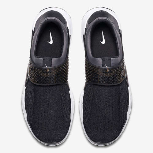Original Mens NIKE SOCK DART KJCRD Black/ White/ Grey 819686 007 UK Size 8 (SA 8)