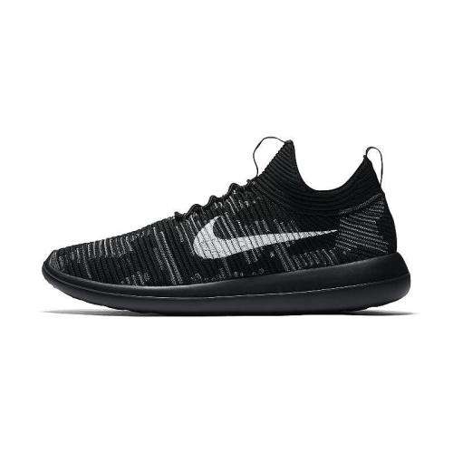 Original Mens NikeLab Roshe Two Flyknit V2 Camouflage Black/White 918262 001 Size UK 7 (SA 7)