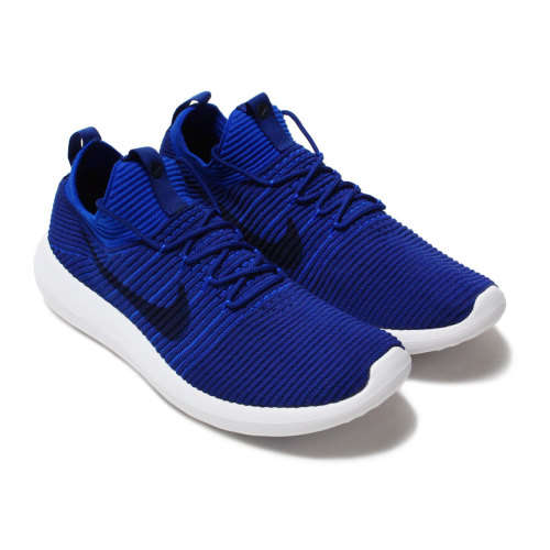 Original Mens NIKE ROSHE TWO FLYKNIT V2 Deep Royal Blue 918263 400 Size UK 8 (SA 8)