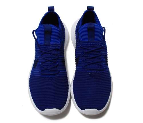 Original Mens NIKE ROSHE TWO FLYKNIT V2 Deep Royal Blue 918263 400 Size UK 8 (SA 8)