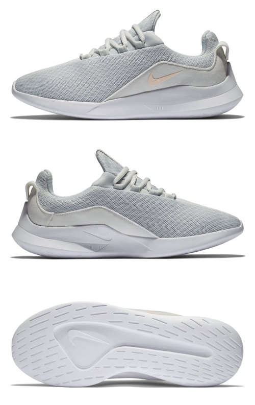 Original Womens NIKE Viale AA2185 006 PURE PLATINUM/ TINT WHITE Size UK 4.5 (SA 4.5)