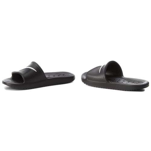 Original NIKE Kawa Shower Kid's Slides AQ0899 001 Black Size UK 6 (SA 6)