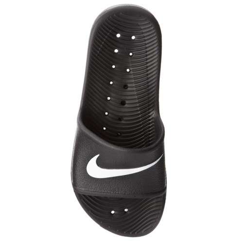 Original NIKE Kawa Shower Kid's Slides AQ0899 001 Black Size UK 6 (SA 6)