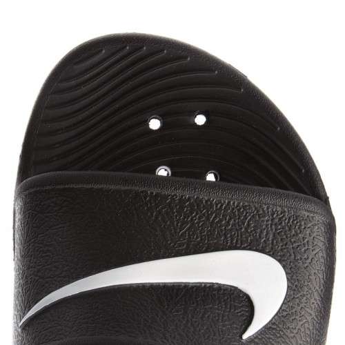 Original NIKE Kawa Shower Kid's Slides AQ0899 001 Black Size UK 6 (SA 6)