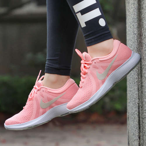 Original Women's NIKE Revolution 4 (latest) 908999 602 Pink/ Guava Ice Size UK 5.5 (SA 5.5)