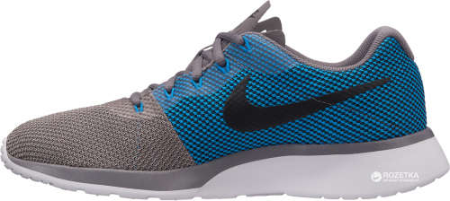 Original Mens Nike Tanjun Racer Gunsmoke/ Black/ Grey 921669 006 Size UK 8 (SA 8)
