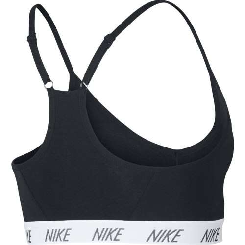 Original Womens NIKE Indy Soft Bra DRI-FIT BLACK Light Support 877236 010 Size Medium