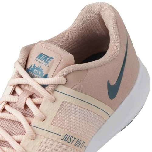 Original Women's NIKE City Trainer 2 (latest) Particle Beige/ Teal AA7775 201 UK Size 4.5 (SA 4.5)