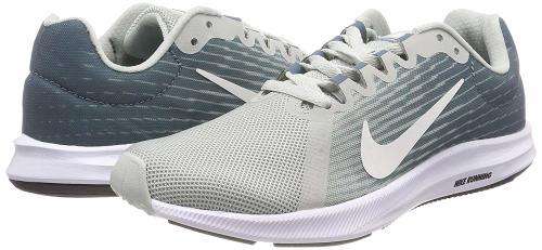 Original Womens NIKE Downshifter 8 Light Silver/ Summit White 908994 010 Size UK 4.5 (SA 4.5)