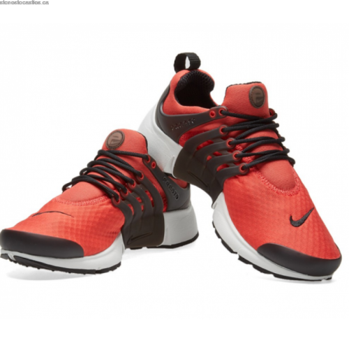 Original Mens Nike AIR PRESTO Essential Sneakers Track Red | 848187 600 Size UK 10 (SA 10)