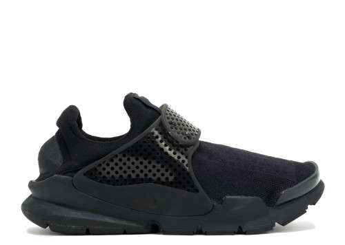Original Mens NIKE SOCK DART KJCRD Black- Black Volt 819686 001 UK Size 11 (SA 11)