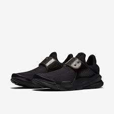 Original Mens NIKE SOCK DART KJCRD Black- Black Volt 819686 001 UK Size 11 (SA 11)