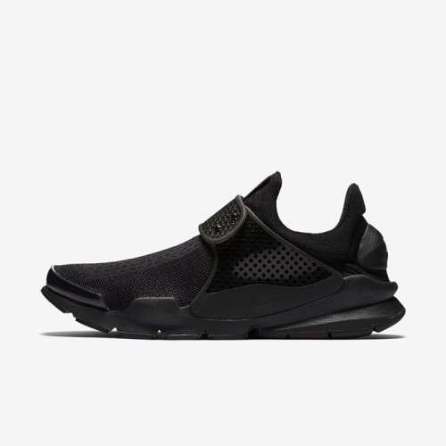 Original Mens NIKE SOCK DART KJCRD Black- Black Volt 819686 001 UK Size 11 (SA 11)