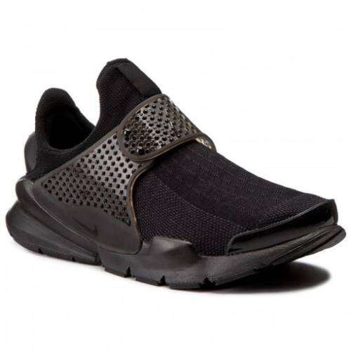 Original Mens NIKE SOCK DART KJCRD Black- Black Volt 819686 001 UK Size 11 (SA 11)