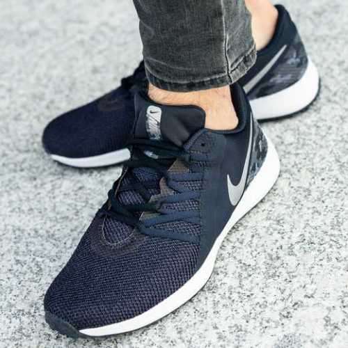 Original Mens Nike VARSITY COMPETE TRAINER (latest) Obsidian/ Grey AA7064 401 Size UK 9 (SA 9)