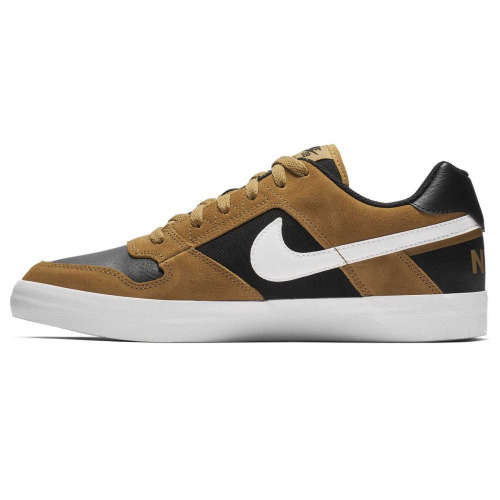 Original Mens NIKE SB DELTA FORCE VULC Golden Beige/Black 942237 201 Size UK 9/10/11 (SA 9/10/11)