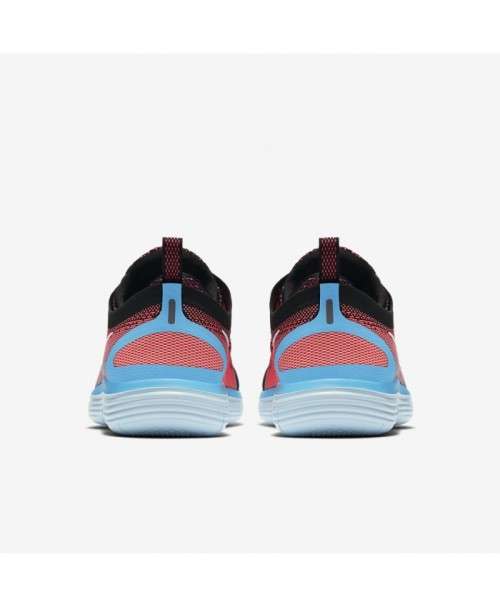 Original Women's Nike FREE RN DISTANCE 2 Hot Punch/ White-Blue 863776 601 Size UK 5.5 (SA 5.5)