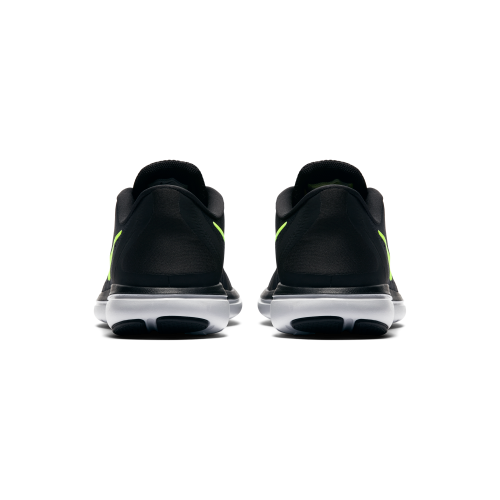 Original Mens Nike Flex 2017 RN Running Black/ Volt/ Wolf-Grey 898457 015 Size UK 11 (SA 11)