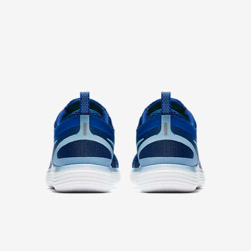 Original Mens Nike Free RN Distance 2 Gym Blue/ Blue Fury 863775 404 Size UK 9 (SA 9)