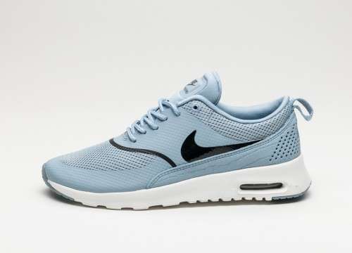 Original Women's NIKE AIR MAX THEA Blue- Grey/ Black-Summit 599409 414 Size UK 4.5 (SA 4.5)