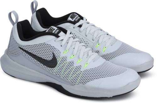 Original Mens Nike LEGEND TRAINER Wolf Grey/ Black- Platinum 924206 006 Size UK 8 (SA 8)
