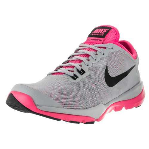 Original Women's NIKE Flex Supreme TR 4 819026 010 Wolf Grey/ Pink Blast Size UK 5.5 (SA 5.5)