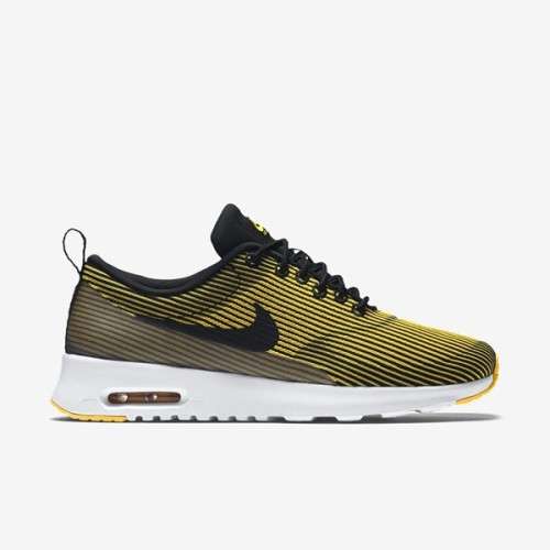 Original Women's NIKE AIR MAX THEA KJCRD Black/ Varsity Maize 718646 004 Size UK 6 (SA 6)