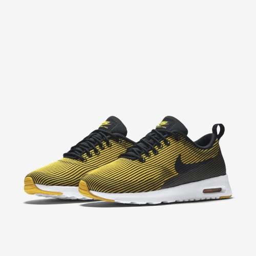 Original Women's NIKE AIR MAX THEA KJCRD Black/ Varsity Maize 718646 004 Size UK 6 (SA 6)