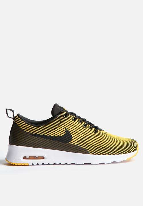 Original Women's NIKE AIR MAX THEA KJCRD Black/ Varsity Maize 718646 004 Size UK 6 (SA 6)