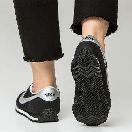 Original Womens Nike Oceania Textile Black/Metallic Silver 511880 091 Size UK 5 (SA 5)