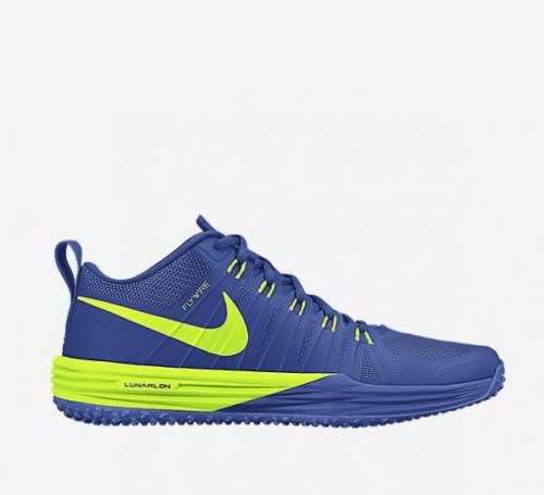 Original Mens NIKE Lunar TR1 Game Royal/ Volt 652808 470 Size UK 11 (SA 11)