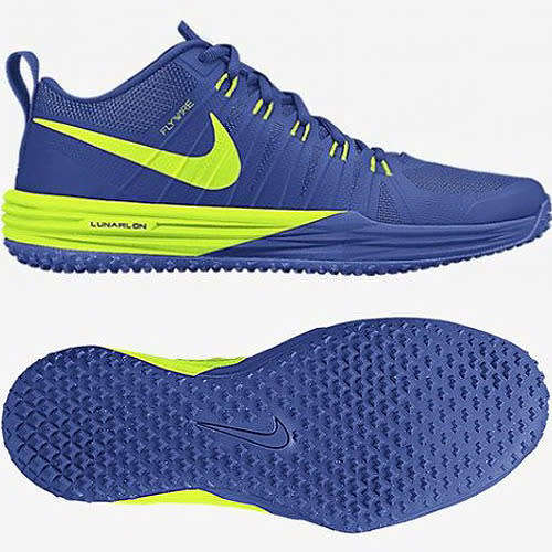 Original Mens NIKE Lunar TR1 Game Royal/ Volt 652808 470 Size UK 11 (SA 11)