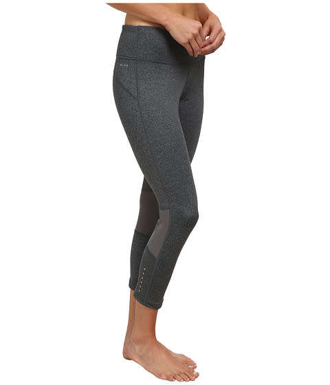 Original Womens NIKE Essential DRI FIT Running Capris Cool Grey 872066 010 Size Medium/Large