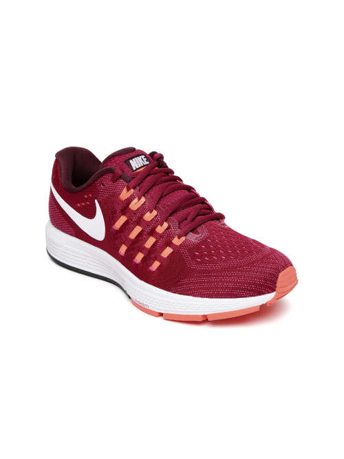 Original Women's Nike Air Zoom Vomero 11 NBL RD / WHT BRGHT MNG 818100 601 Size UK 4 (SA 4)