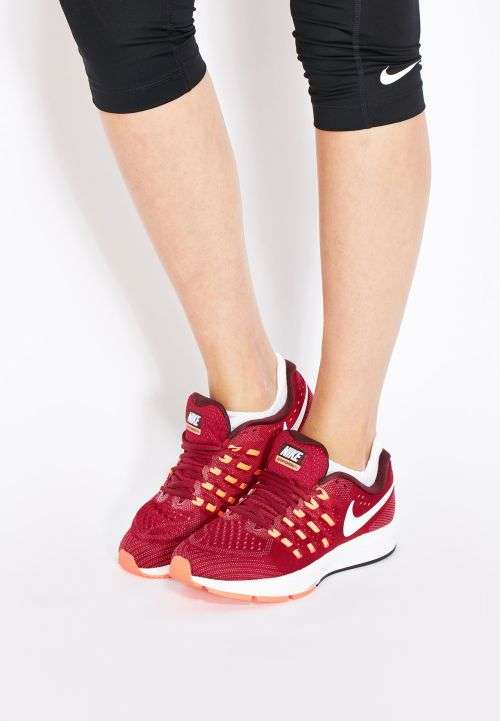 Original Women's Nike Air Zoom Vomero 11 NBL RD / WHT BRGHT MNG 818100 601 Size UK 4 (SA 4)